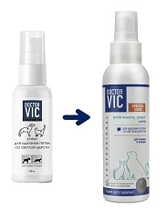 Спрей Doctor VIC для удаления пятен со светлой шерсти